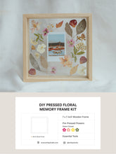 Load image into Gallery viewer, DIY Pressed Floral Memory Frame Kit
